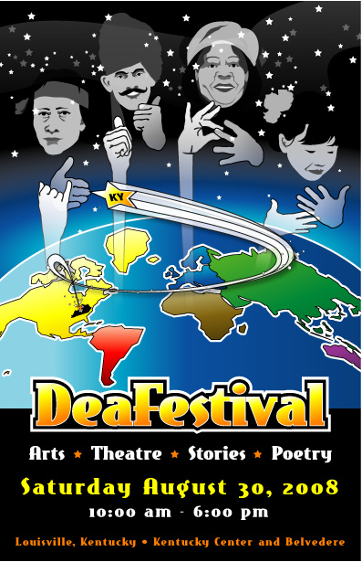 DeaFestival 2008 Poster Image