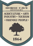 City of Horse Cave emblem