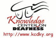 Knowledge Center on Deafness logo