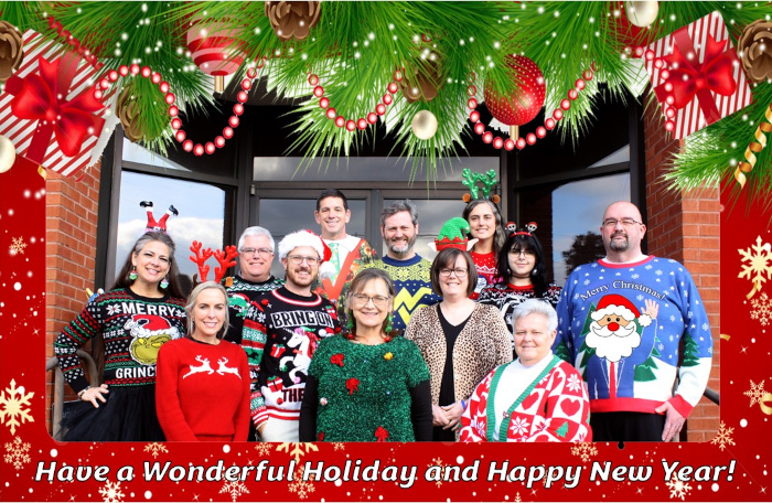 KCDHH Staff Christmas Photo