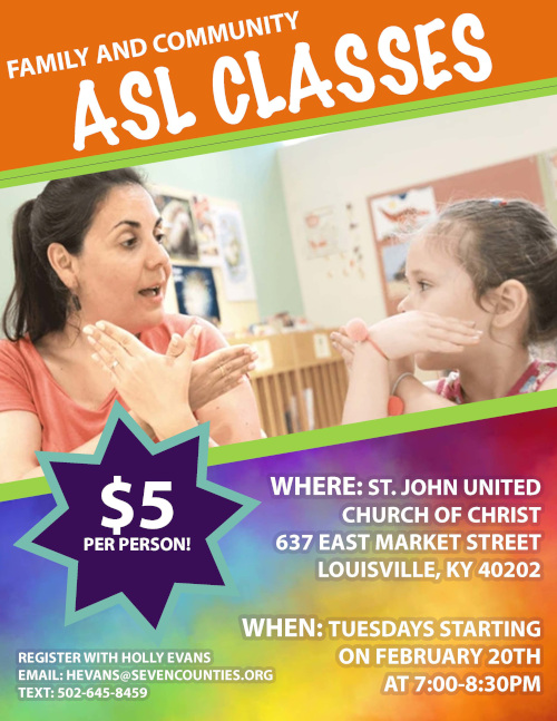 Family and Community ASL Classes
