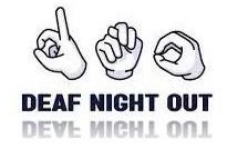 Deaf Night Out logo
