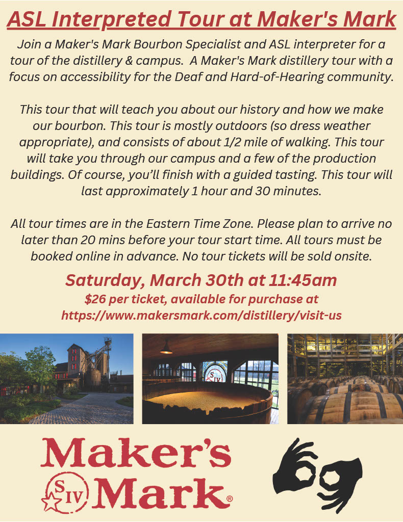 Maker's Mark Interpreted Distllery Tour