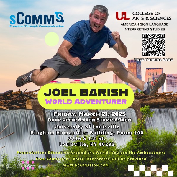 Jeff Barish, World Adventurer Presentation at the University of Louisville on March 21, 2025