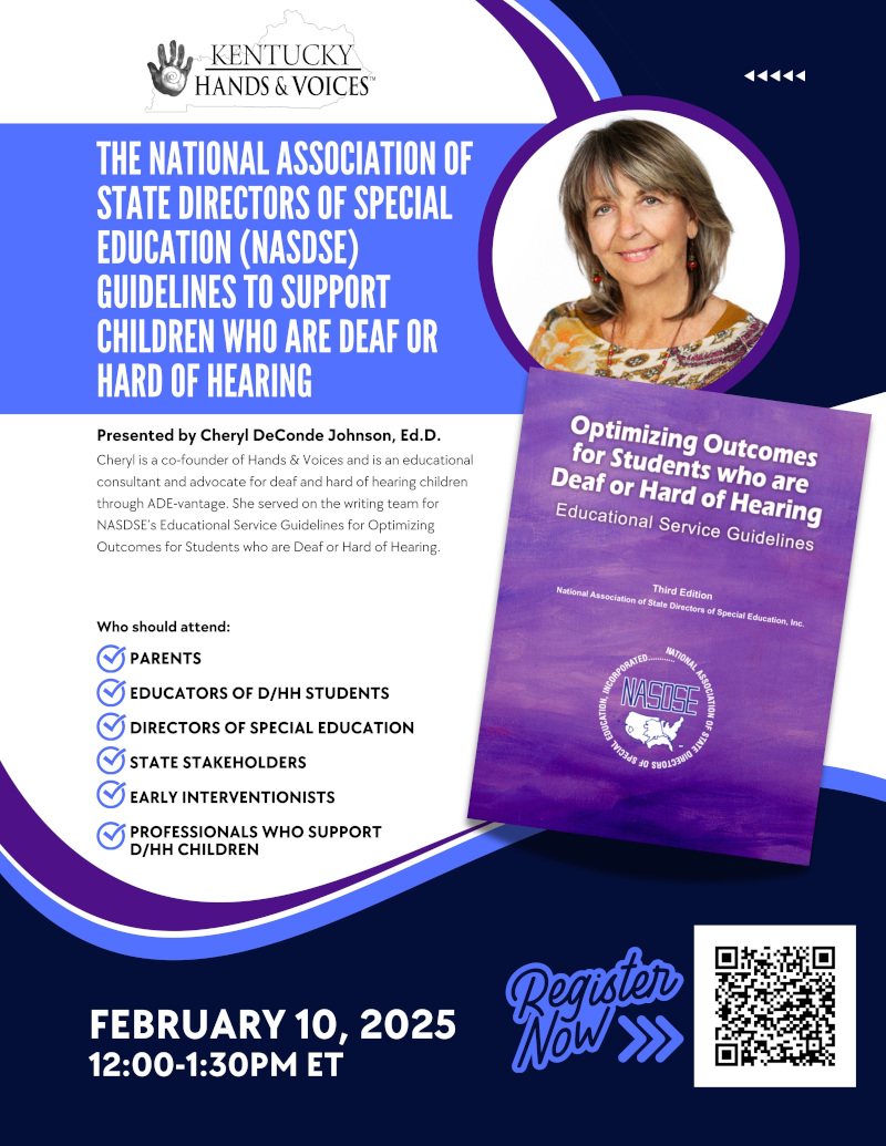 NASDSE Guidelines Webinar flyer