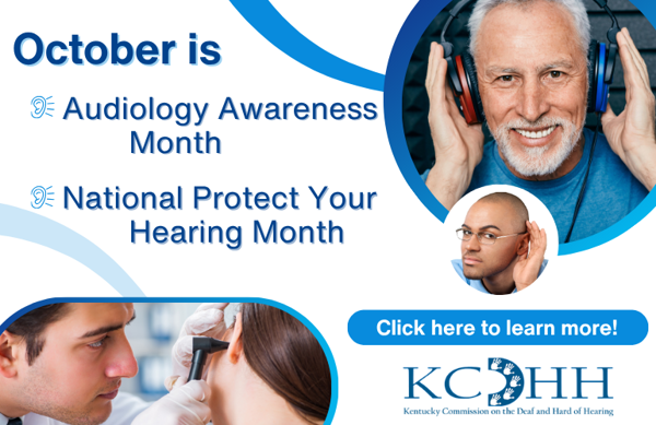 October is Audiology Awareness and National Protect Your Hearing Month.