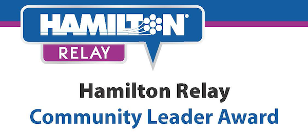 Hamilton Relay Community Leader Award