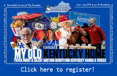 Kentucky Hands & Voices Trivia Night and Silent Auction on November 8, 2025 at The Foundry in Frankfort