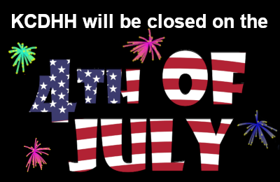 KCDHH will be closed on Independence Day, July 4, 2025.