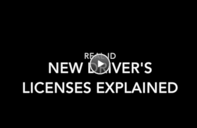 Real ID: New Driver's Licenses Explained video.