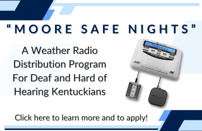 Apply for your 'Moore Safe Nights' weather radio.